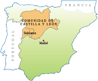 Mapa de Castilla y León